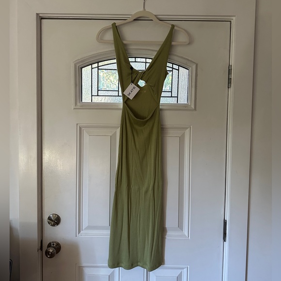 NWT skatie amelia midi cutout dress - Picture 2 of 4